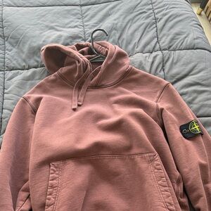 Brown Stone Island Hoodie